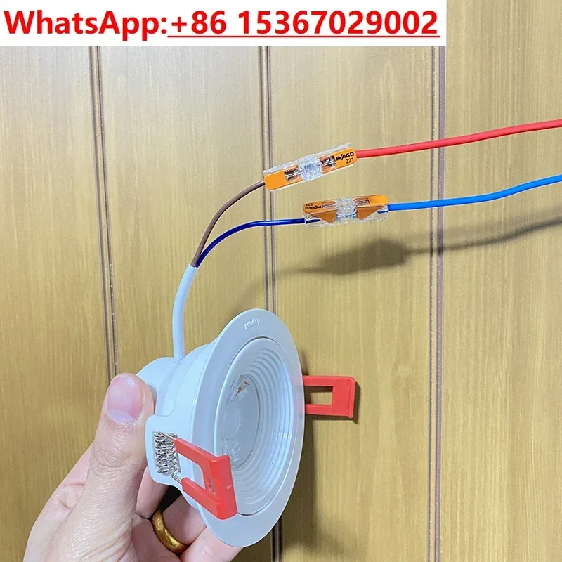 10 terminals, 221-2411 lamp docking connectors, wire quick connectors