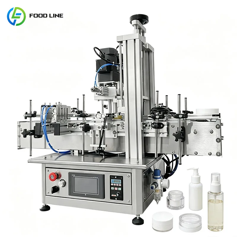Industrial Bottle Packaging Line Automatic Bottle Capper For Production Customized