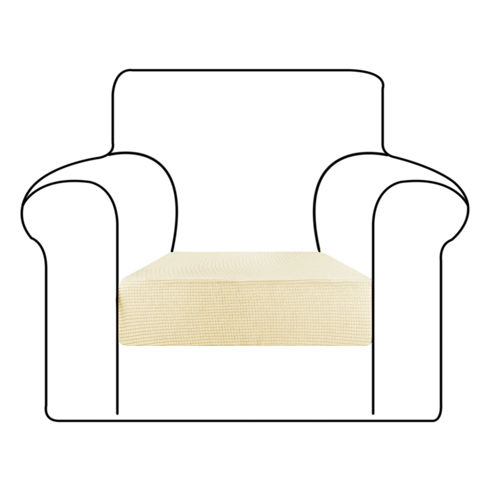 Couch-Kissenbezüge, Stretch-Sofa-Möbelschutz, Sitzbezug, waschbar, abnehmbarer Schonbezug für Zuhause, Haustiere, Kinder, Couchbezüge – Detail 10