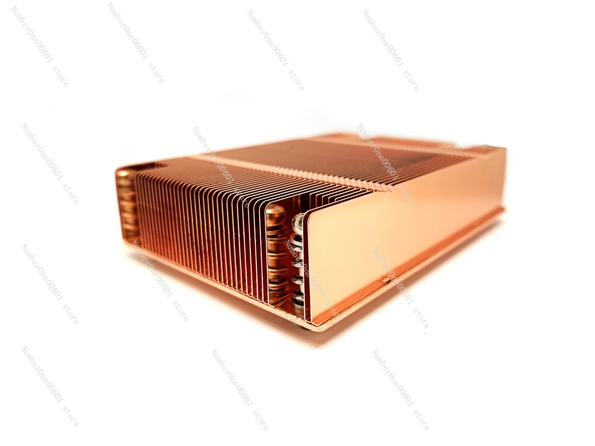 

For AMD SP6 1U Pure Copper Thermostatic Plate Passive Server Heat Sink Fan A51