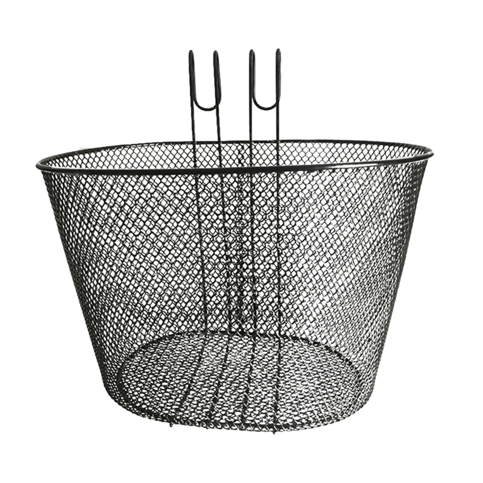 Iron Mesh Bike Basket Quick Release for Mountain Bike Removable Detachable for Adults Unisex Men Women