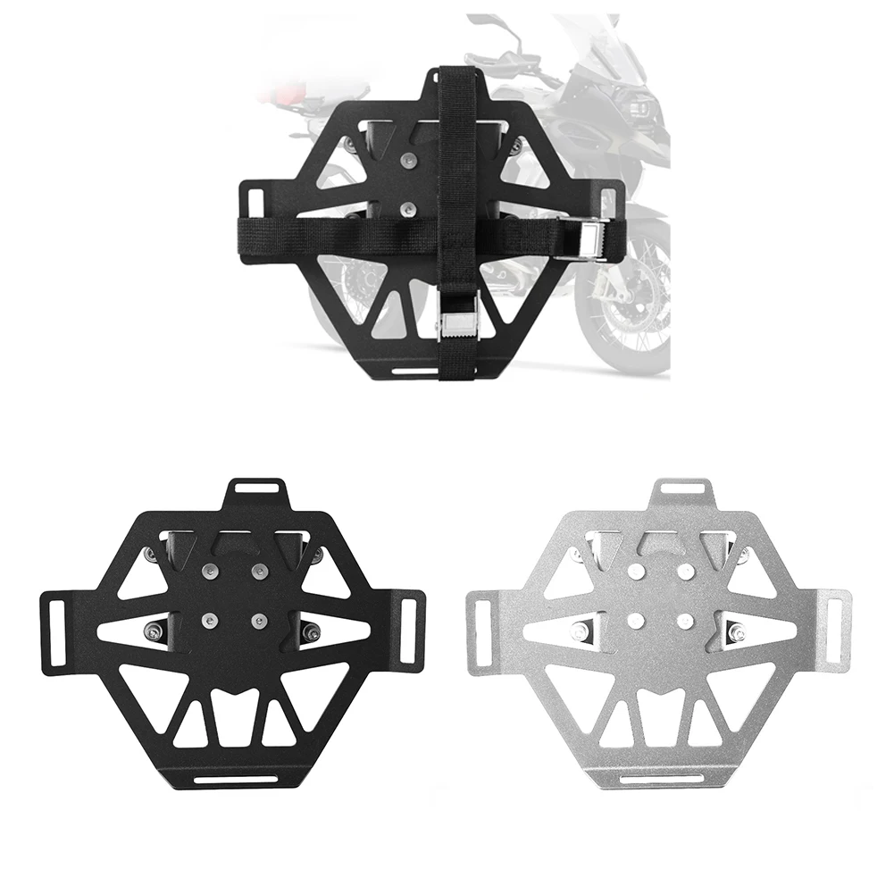 

Motorcycle Fuel Can Mount Bracket Luggage Fuel Canister Holding Plate Fuel Carrier For BMW For R1200GS For LC Accessories