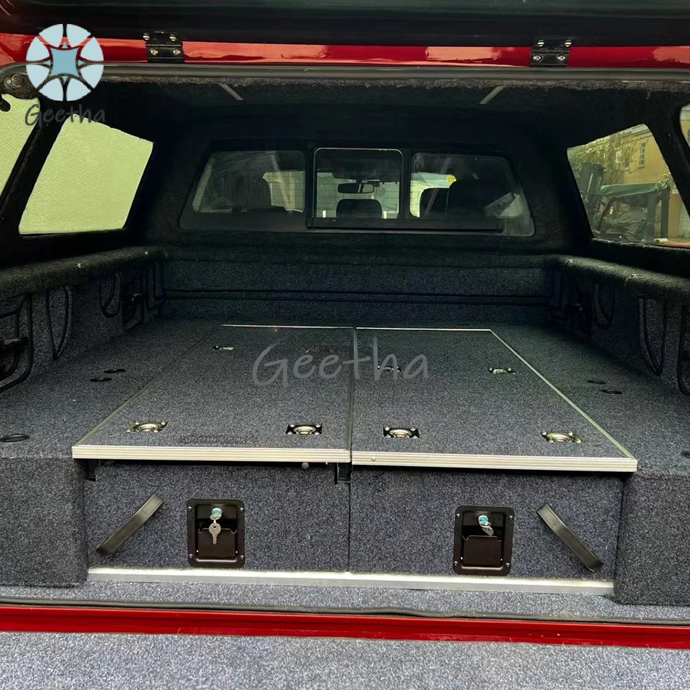 

For 4wd Drawers Outdoor Pickup Bed Storage Systems Best Truck Solutions Drawer System Sliding Tool Boxes for F150