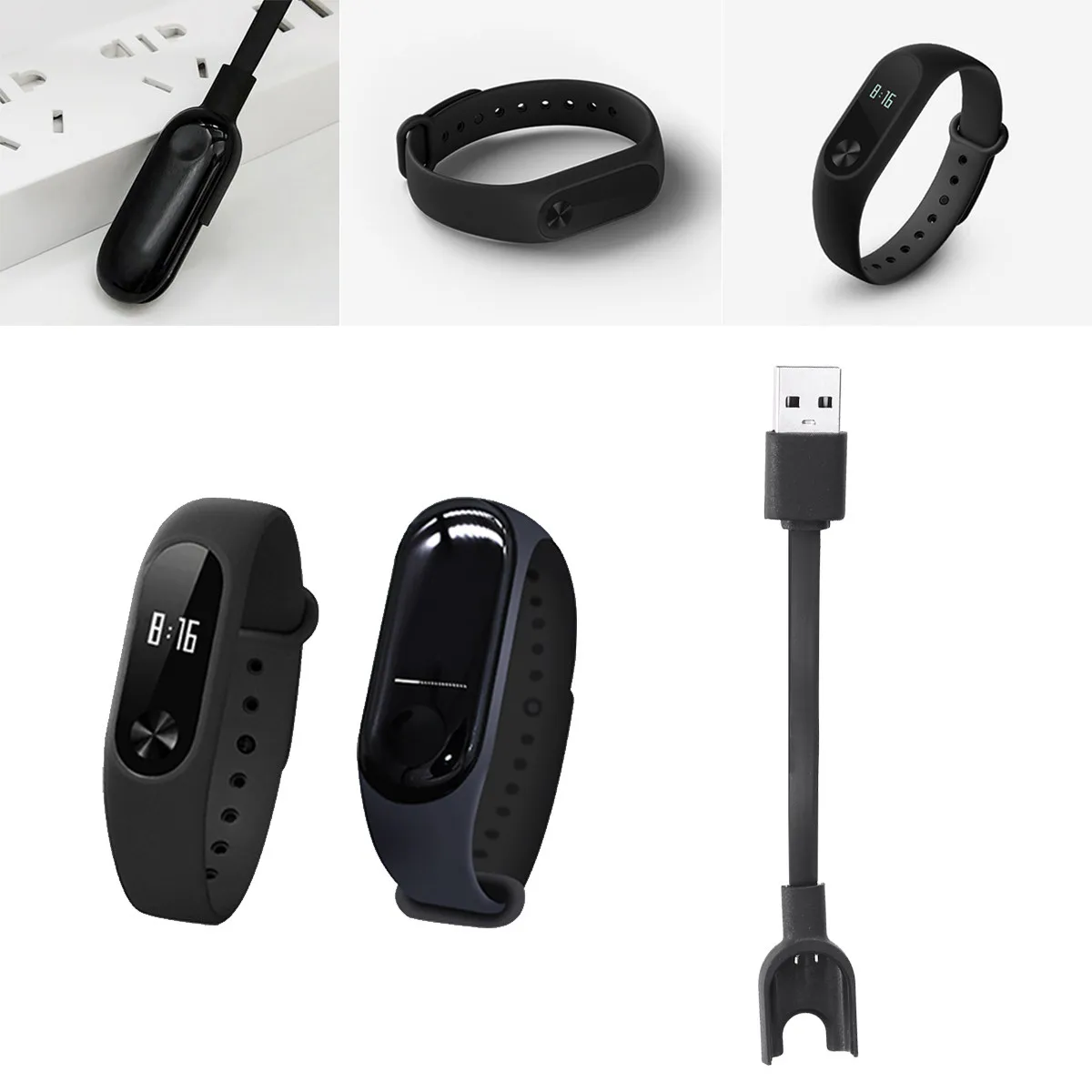 

USB Charging Cable for 3 Gold Plated Contacts High Durability Tpe Flat Cable Fast Connection Compact Portable Fit