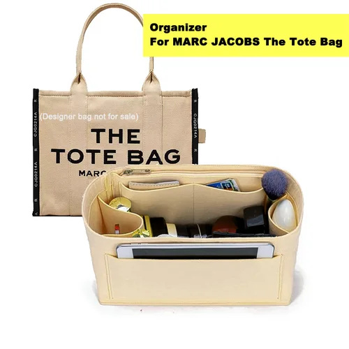 Moldeador interior del forro del bolso, inserto del organizador del bolso apto para Marc Jacobs The Tote Bag
