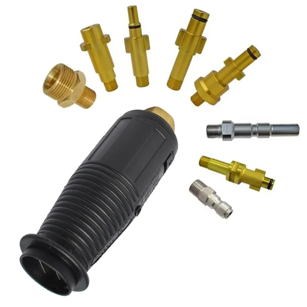 

High Pressure Washer Metal Variable Adjustable Fan Nozzle Max 3000PSI/ 207BAR For Karcher/lavor/bosch/Elitech