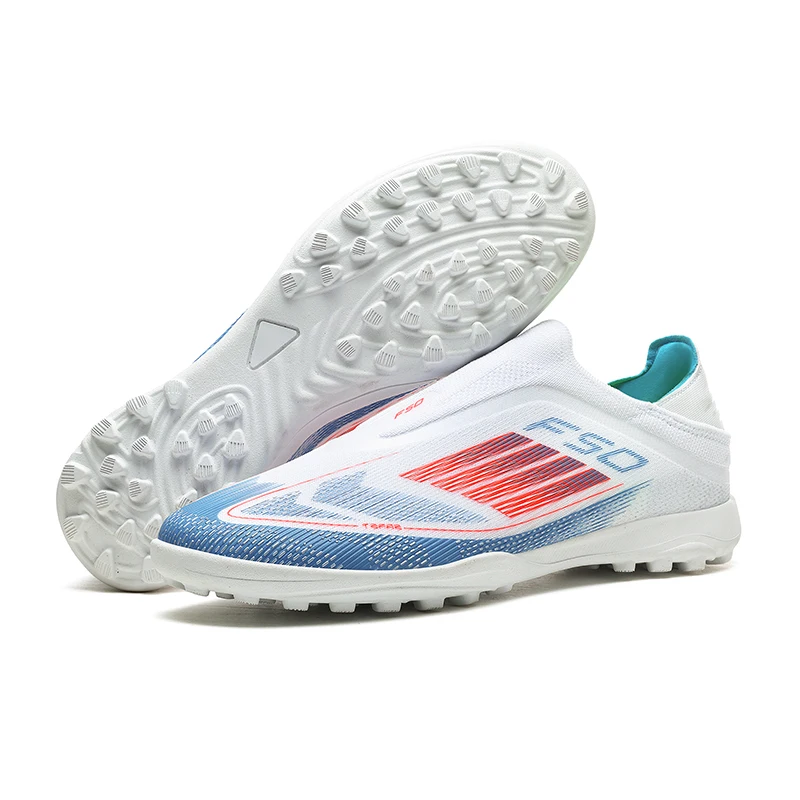 Nieuwe Heren Voetbalschoenen Sneakers Voetbalschoenen Noppen Lange Spikes Ultralichte Match Ademend Indoor TF Training Drop Shipping