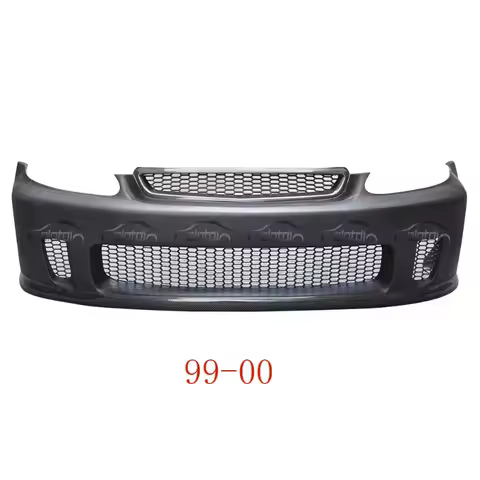 N1 Style K8 Front Bumper Carbon Body Kit for Hondas Civic EG EK Type R Front Bumper 96-98 99-00 Auto Tuning