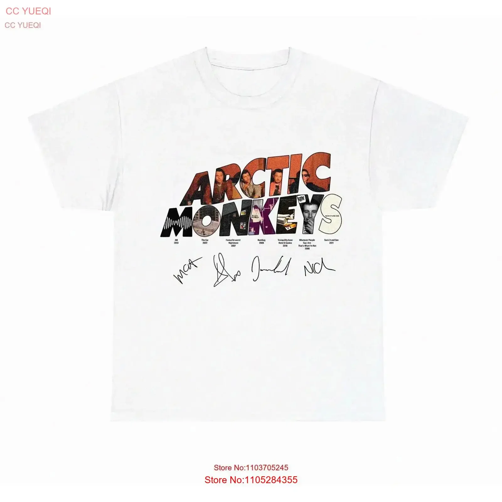 Arctic Monkeys T Shirt Unique Merch Alex Turner Trendy for Fans Music Lovers vintage Washed Unisex designer clothes fashion