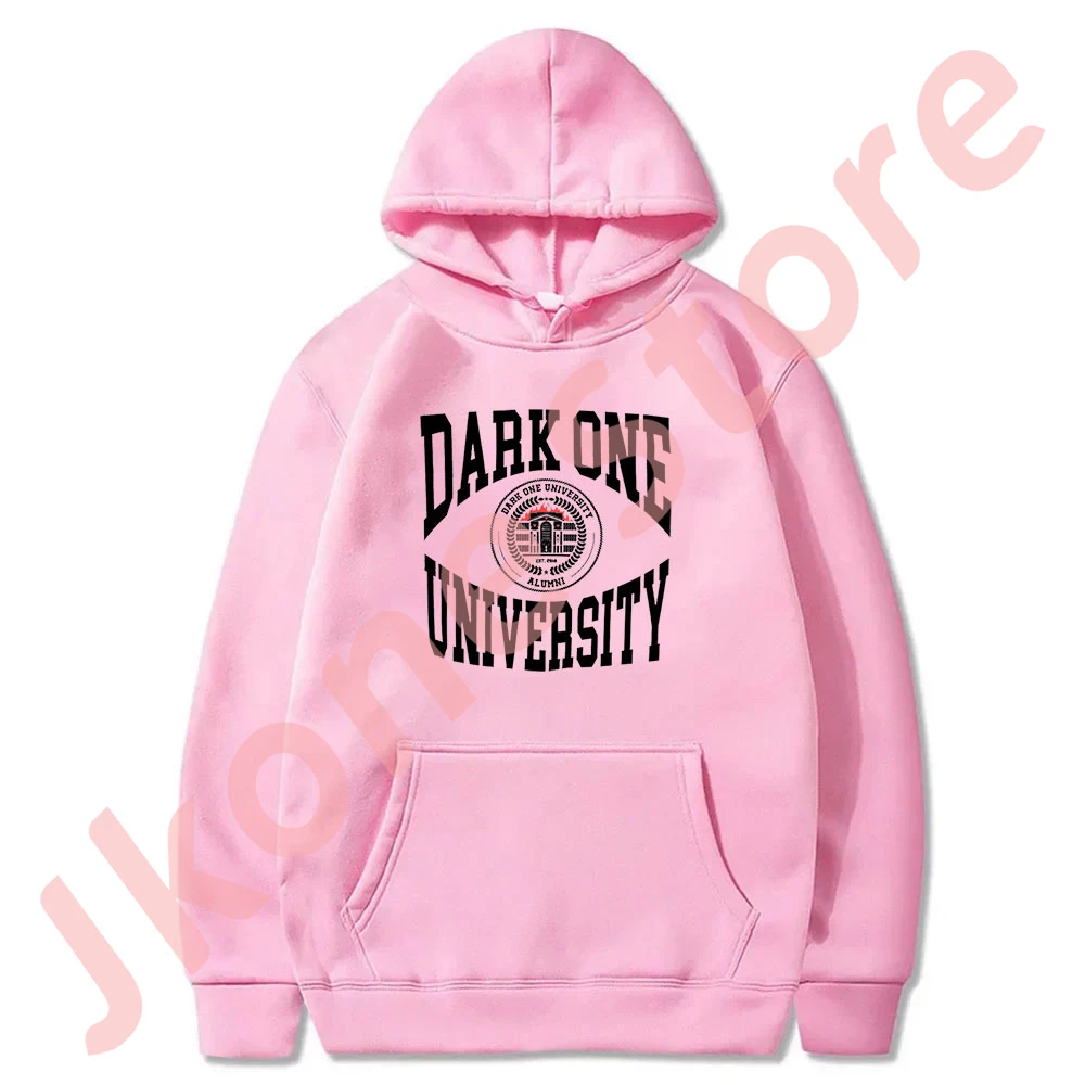 Lil Darkie Dark One University Logo Hoodies 2024 Tour Merch Pullovers Women Men Fashion HipHop Streetwear Sweatshirts