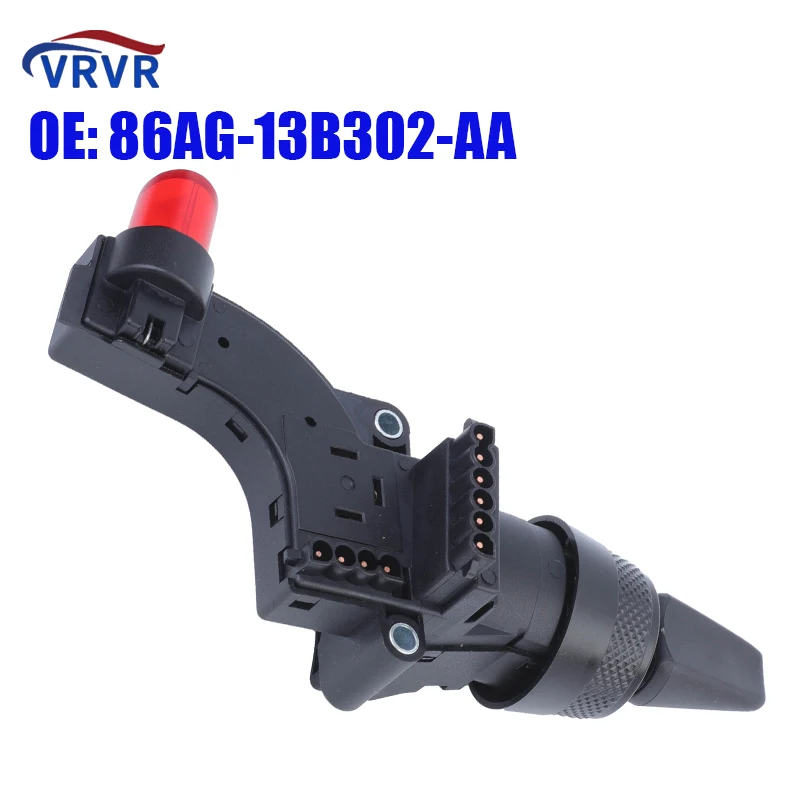 

VRVR 86AG-13B302-AA 86AG13B302AA Headlight Switch Wiper Switch Stalk 2588465 2588465 For 1986-1992 Ford Escort Sedan CL