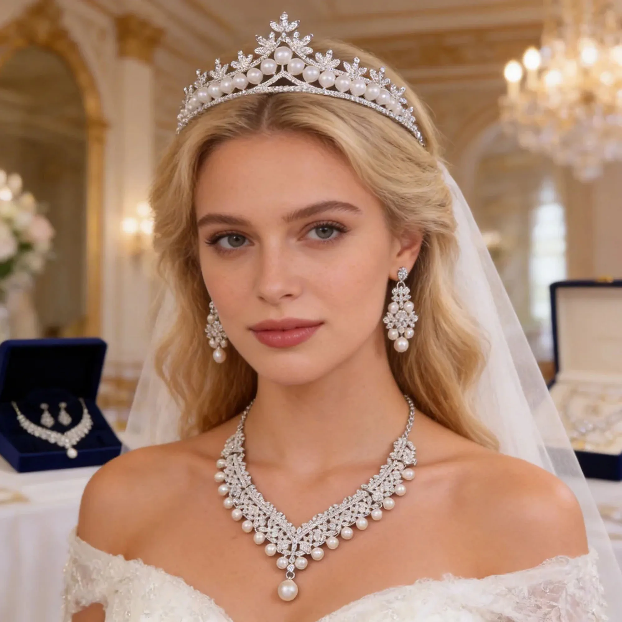  -conjunto-luxuoso-de-tiara-de-perolas-e-cristais-para-casamento-colar-brincos-e-coroa