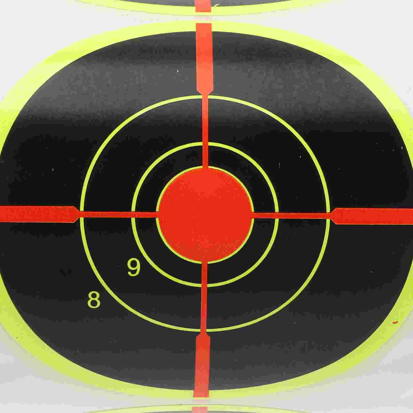 Shooting Bullseye Sticker Stickers Archery Supply Outdoor Professional Labels Paper Self-adhesive Pasters Practical