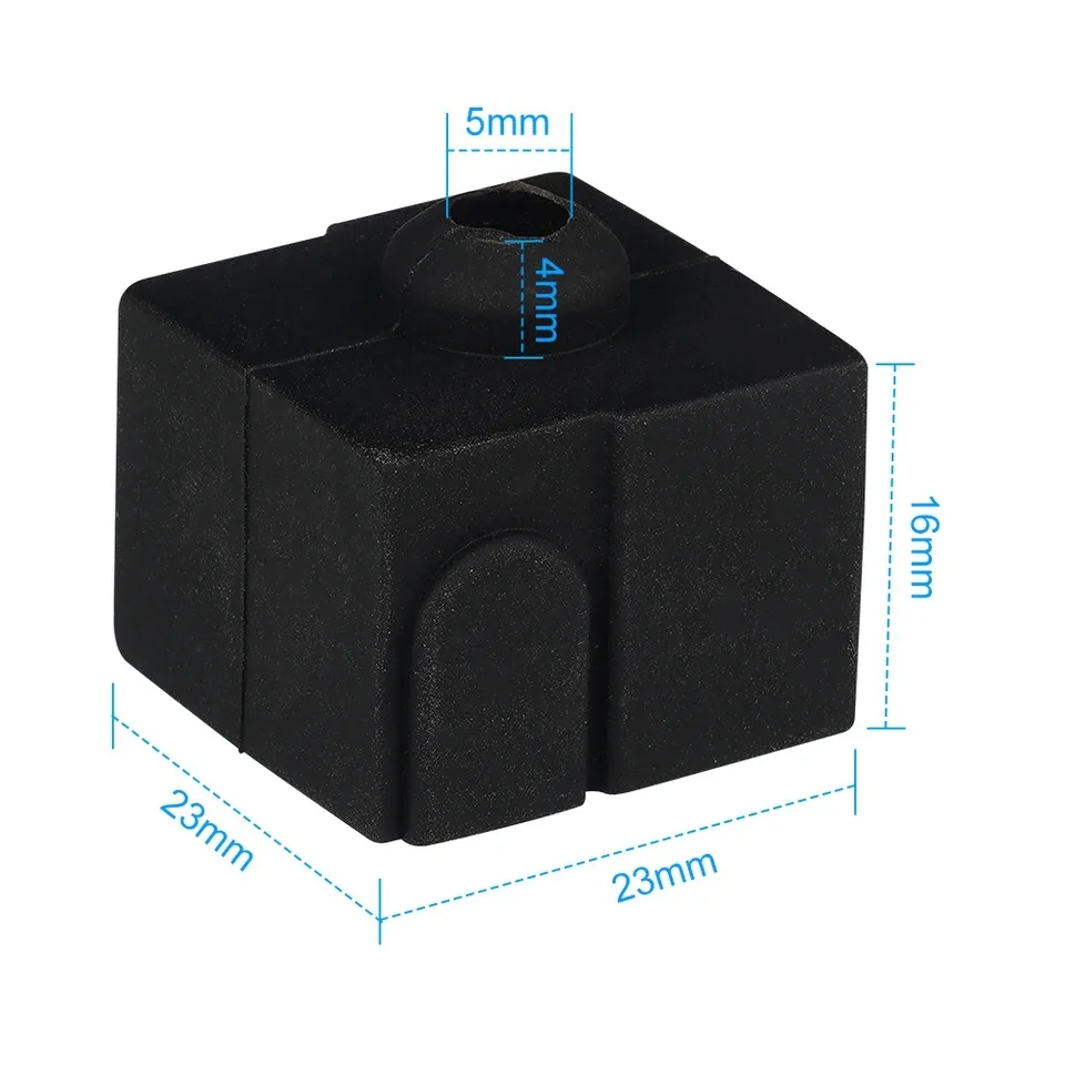 Siliconen Sokken Voor Ender 3 V3 Se Siliconen Sokken Voor Ender 3 V3 Se Verwarming Blok Cover Hotend Warmte Isolatie Case