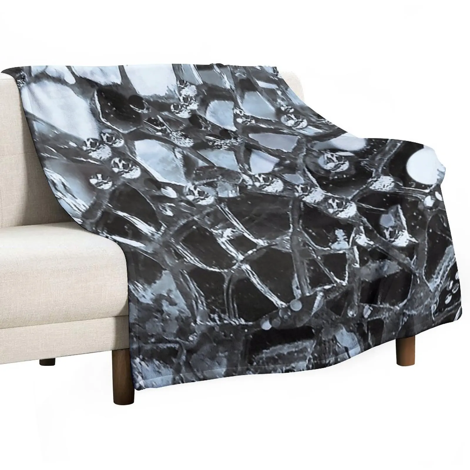 

Photographic Image of Dark Mirrors and Glass Throw Blanket Decorative Sofas Warm Baby For Sofa Thin Blankets