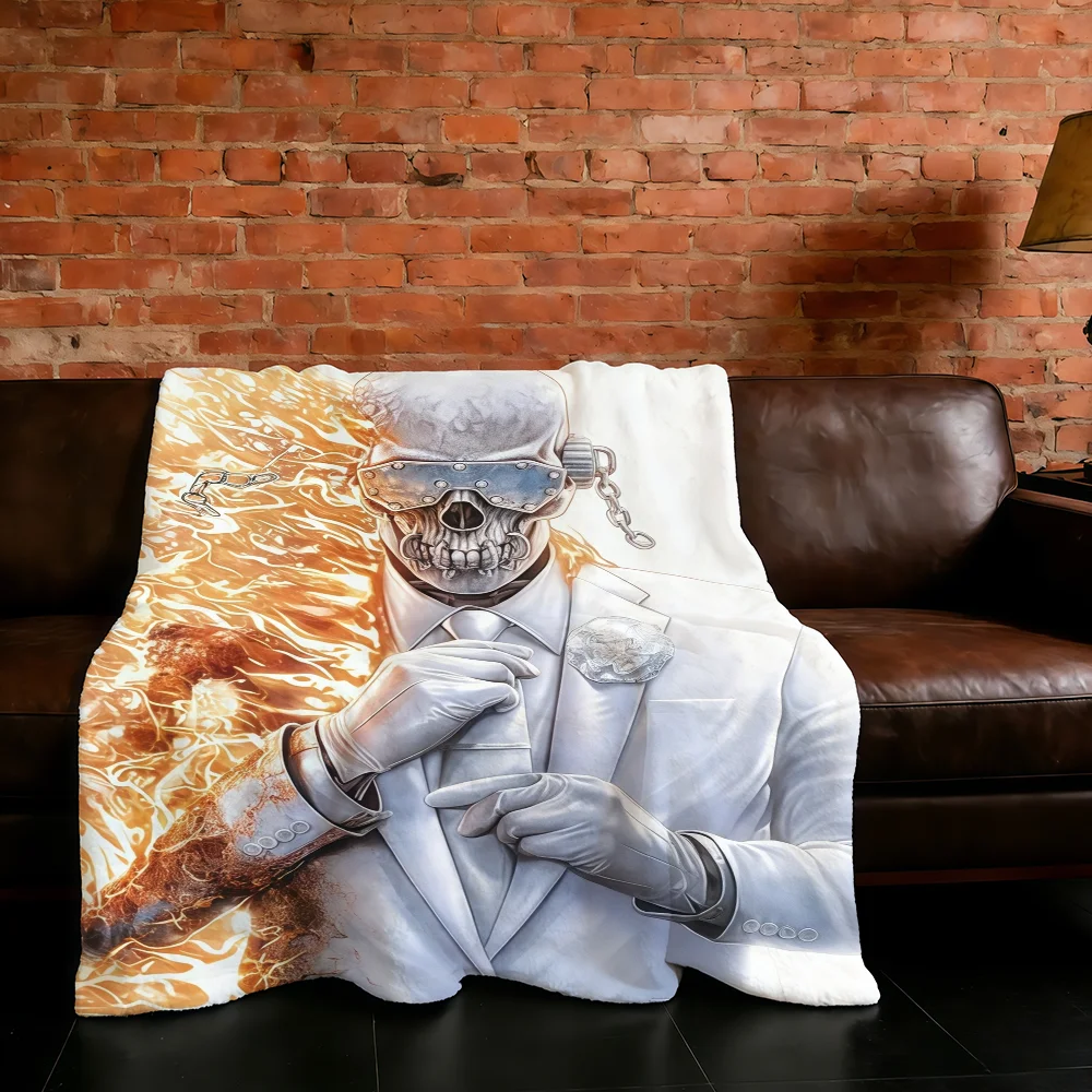 

Blanket Super Warm Comfortable Band Rock Plush Throw M-Megadeth Blanket Child 2026 Home Sofa Bedroom Gift