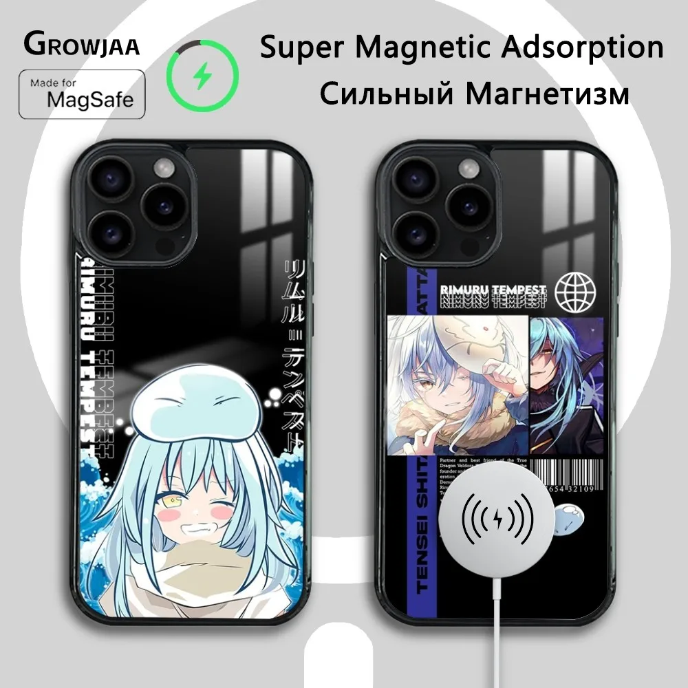 That Time I Got R-Reincarnated as a S-Slime Phone Case For iPhone 16 15 14 13 12 11 Pro Max Plus Mini Wireless Magnetic Cover