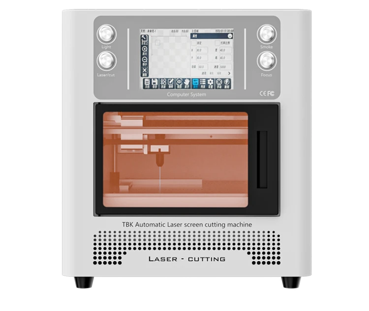 

TBK 958L Back Glass Automatic Laser Machine For For IphoneBlue Light Laser Separation Mobile Phone Flat LCD Back Glass Repair