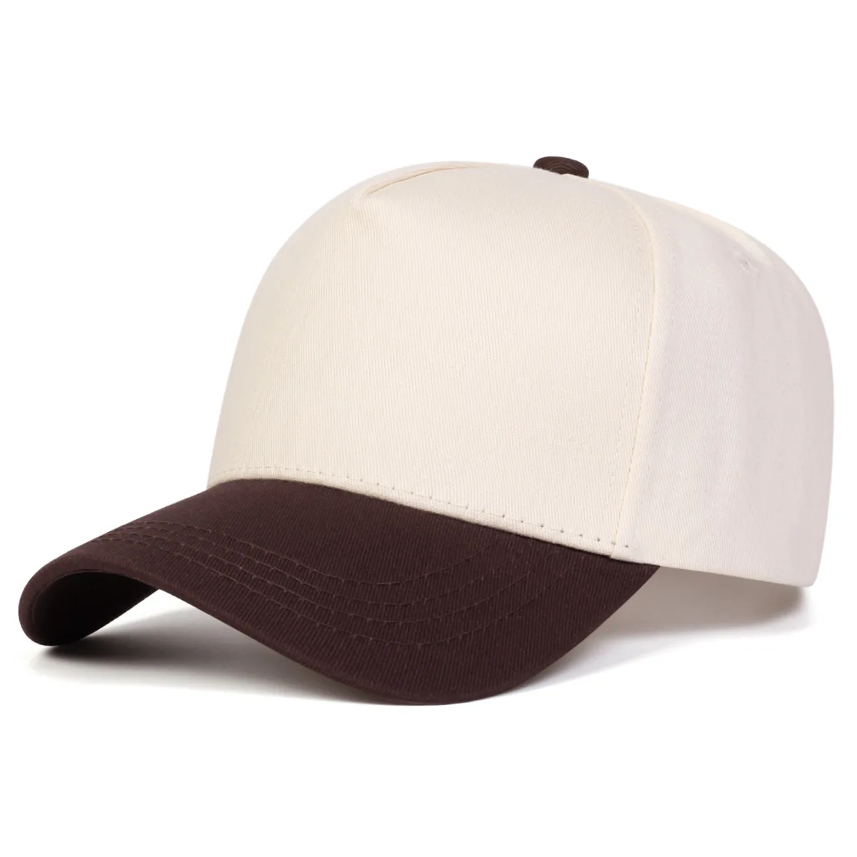 Kids Korean Retro Denim Spring Autumn Leopard Print Baseball Cap Female American Versatile Color Matching Peaked Hats view 3
