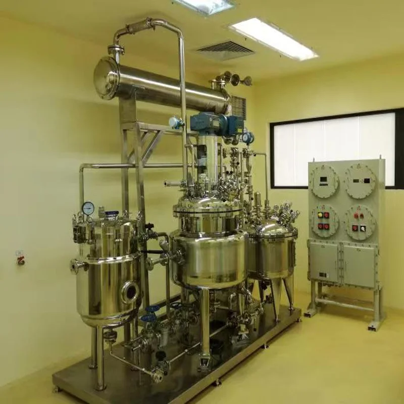 JOSTON 300L SS316L Jacketed Sodium Chloride Chemical  Reactor Crystallizer Equipment System