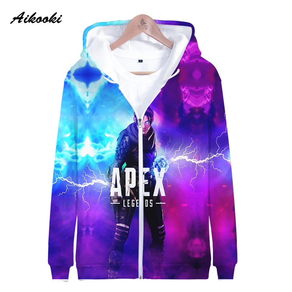 

Apex Legends Zipper 3D Hoodies Men/Women Hot Game Harajuku Fashion Cool Sweatshirts Apex Legends Hoodie Tracksuit Casual Tops