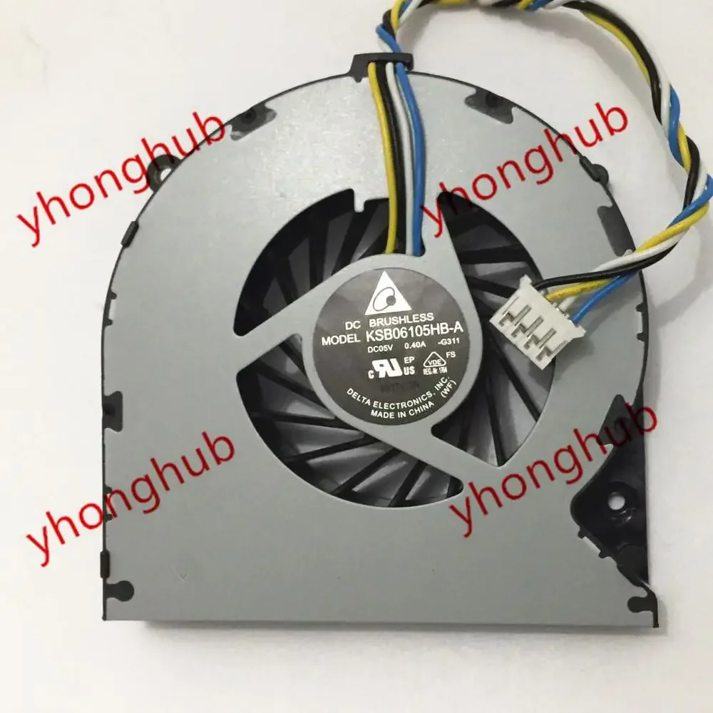 

Delta Electronics KSB06105HB-A G311 Matrimaxmini DC 5 В 0,40 А 4-проводной охлаждающий вентилятор для сервера