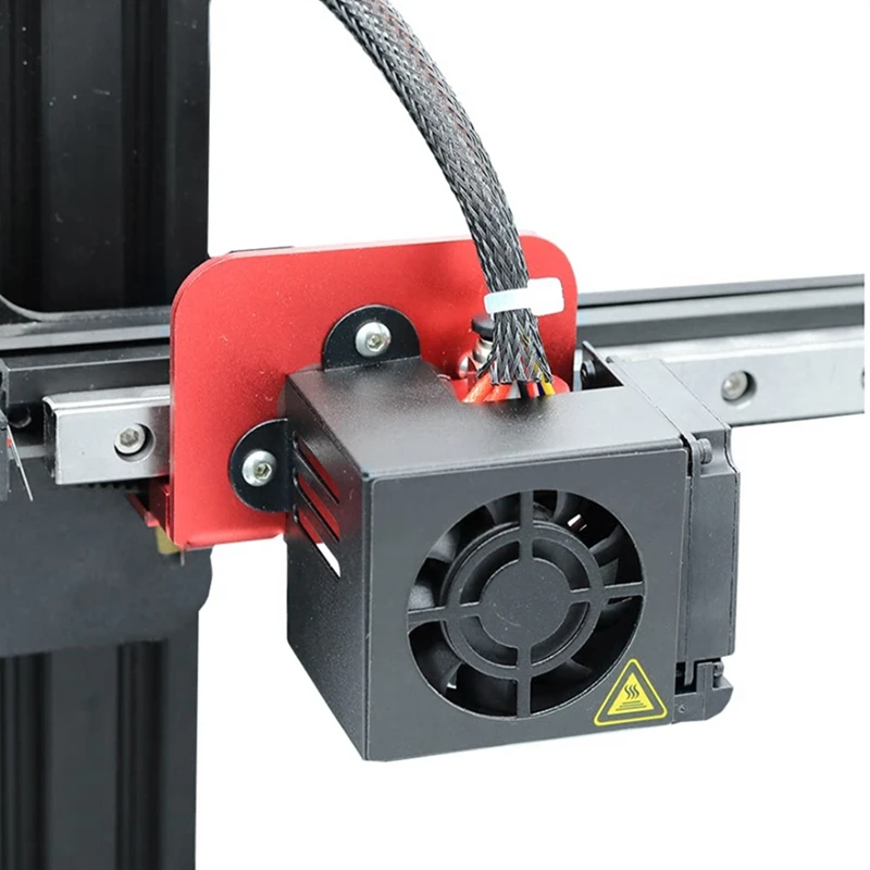 Kit de actualización de rieles deslizantes lineales, Kit de guía lineal de eje X con soporte de plano posterior, estabilidad mejorada de 375Mm para Cr10s