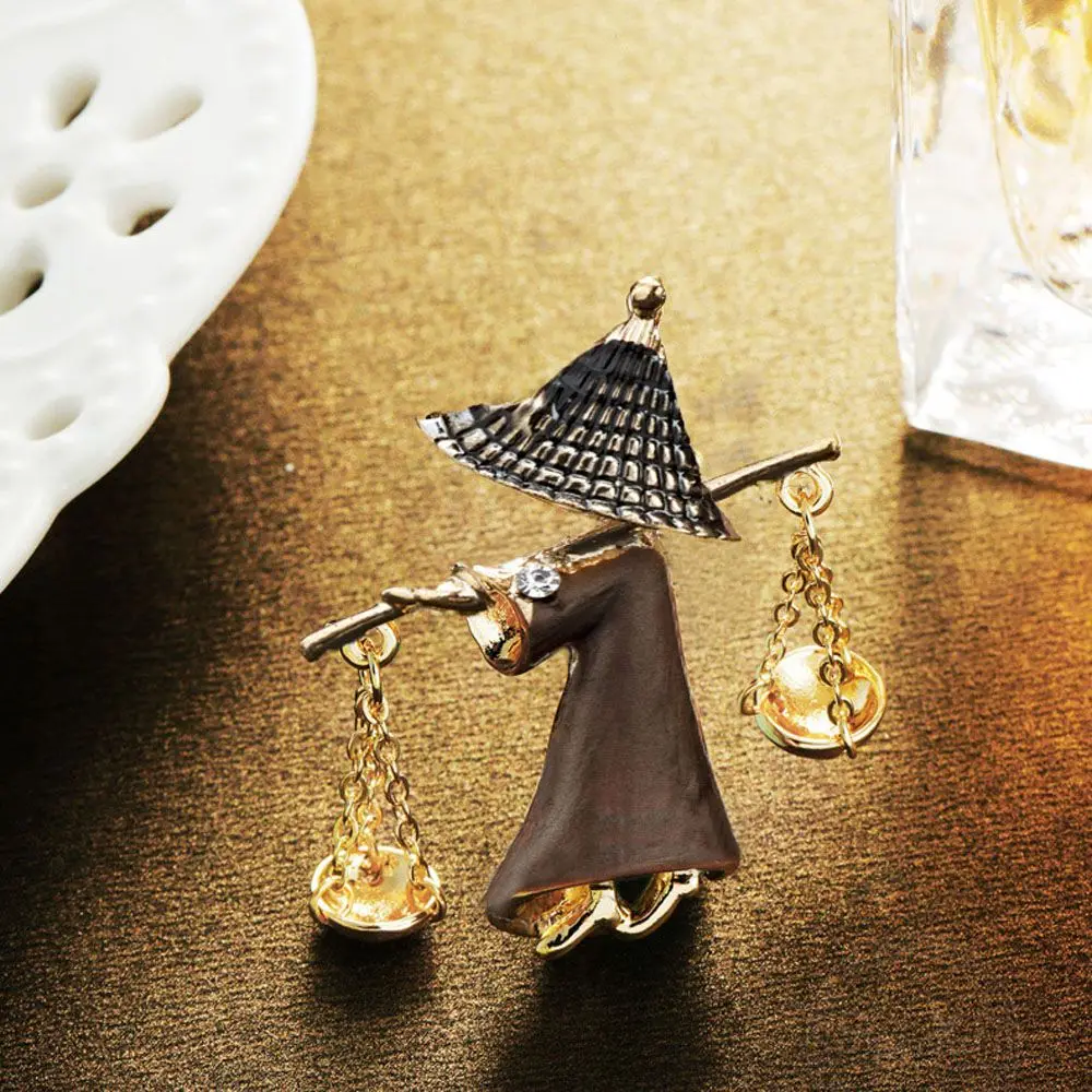 الرجعية خمر دوسا شارة هدية للرجال النساء المينا المعادن العبء بروش دبابيس الصدار مجوهرات اكسسوارات #4