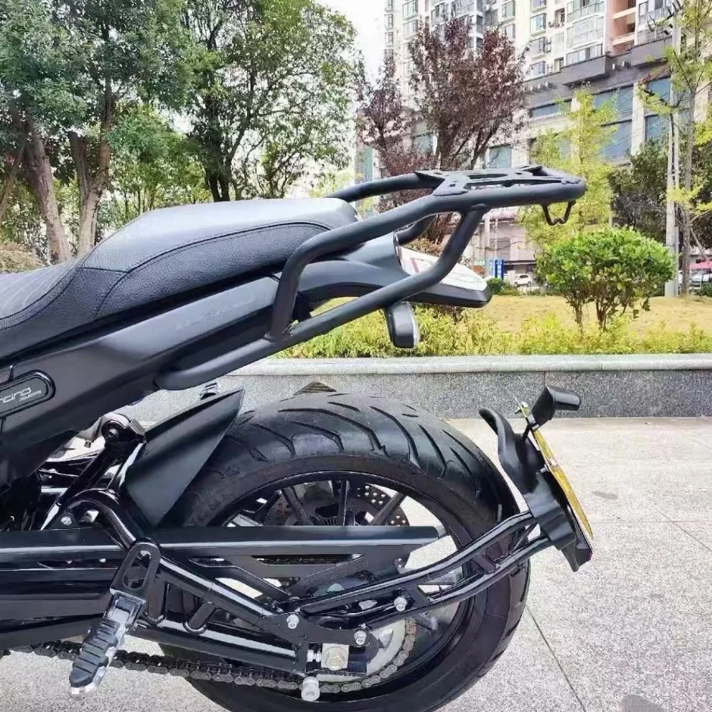 【Premium quality】Motorcycle rear spoiler rack, rear grab handle, rear rack modification parts, suitable for BENELLI Leoncino 500