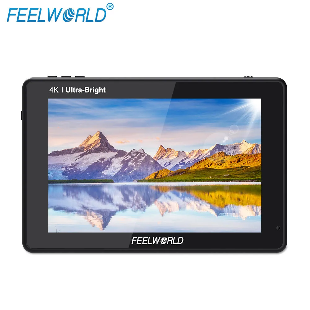 FEELWORLD LUT7S PRO Portable Monitor 7 Inch 3D LUT Touch Screen Waveform 3G-SDI 4K HDMI IPS Panel Field Monitor For Camera DSLR