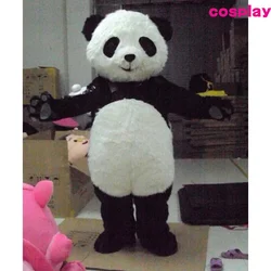 Polar Bear Panda Cartoon Mascot Cosplay Costume Suit Christmas Mascot Panda Adult Size Role Play Fun Clothes For Festival C