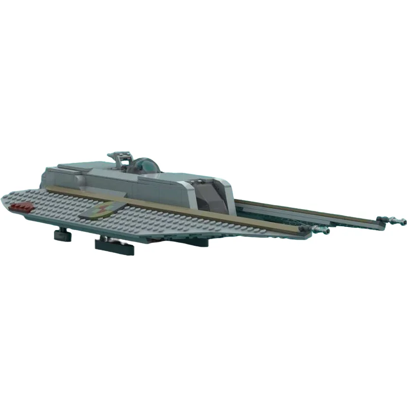 268pcs MOC Star Battle Watchhawk Cargo Ship Model Building Blocks Architecture Festival Gifts Idea Toys Education Brick