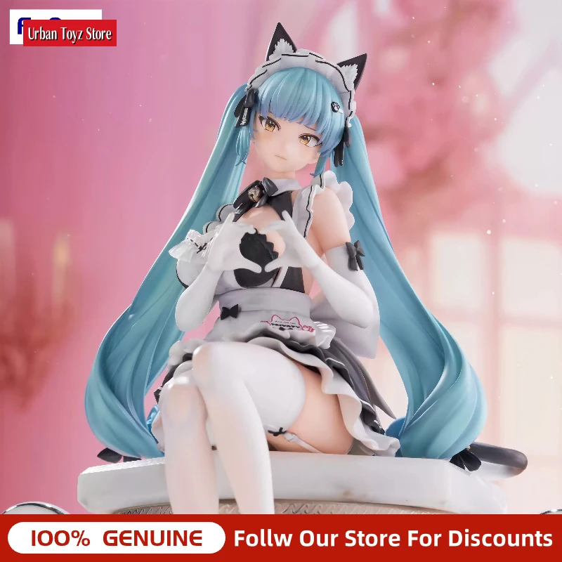 Auf Lager Original Furyu Nikke Göttin des Sieges Maid PVC-Figur 15cm Anime Desktop Sammlerstück Deko Geschenk für Fans