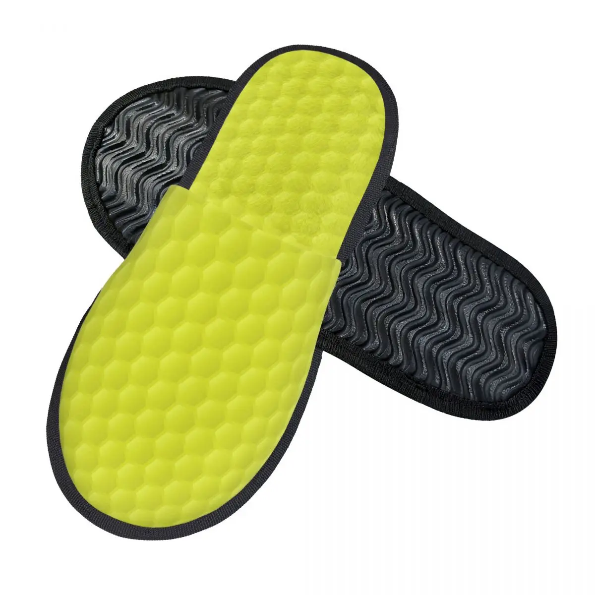 Golf Ball Texture Print House Slippers Cozy Warm Memory Foam Fluffy Slipper Custom Print Women Indoor Outdoor Shoes view 2