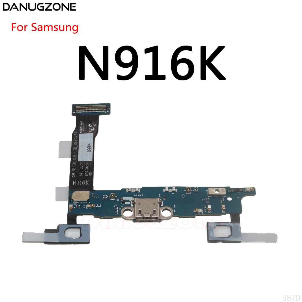 USB Charging Port Dock Charge Jack Socket Connector Flex Cable For Samsung NOTE 4 N910F N910C N910G N910P N9100 N916K N916S