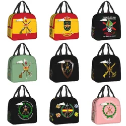 Spanish Legion Lunch Box Women Resuable Spain Military Cooler Thermal Food Insulated Lunch Bag Office Work Picnic Bags