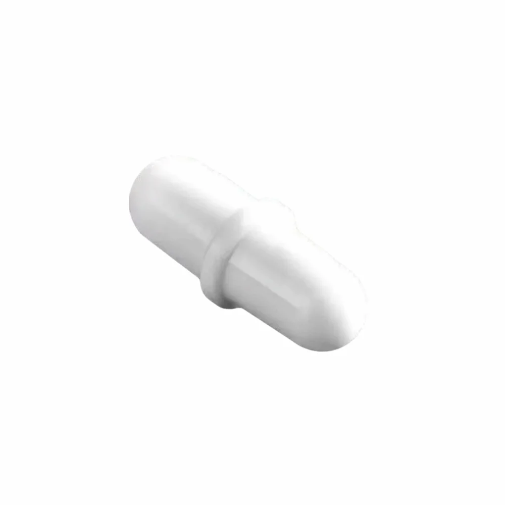 10pcs Lab Grade Magnetic Stirrer Corrosion Resistant Heat Resistant Magnetic Stir Bar Cylindrical PTFE Mixing Cup Accessories
