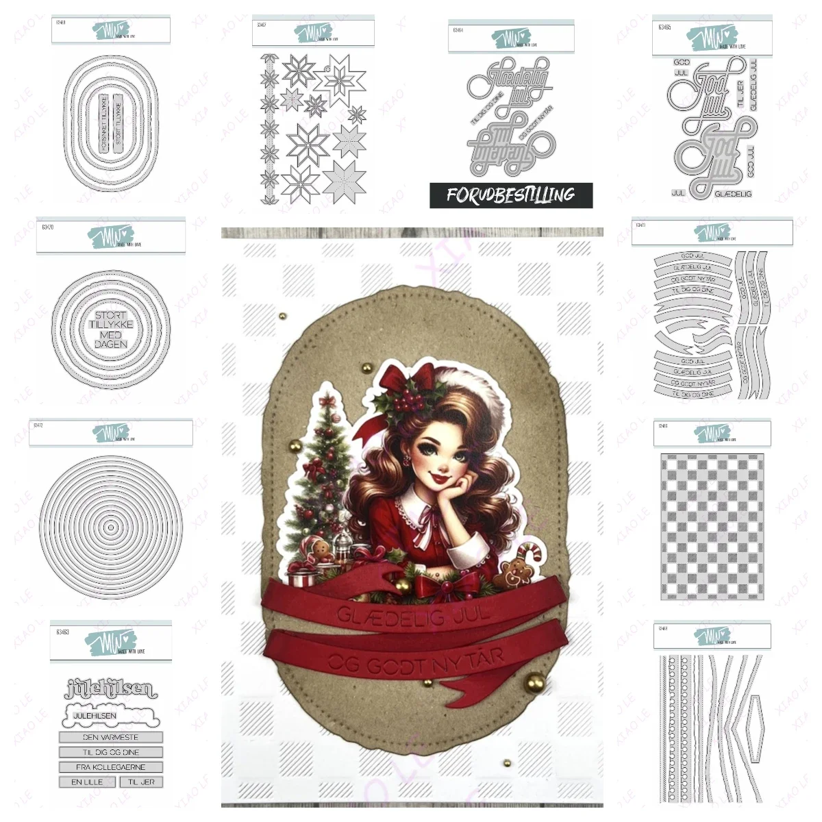 

Metal Cutting Die Nordic Stars Christmas Basic Circles Scrapbook Embossed Paper Card Album Craft Template Cut Die Stencils New