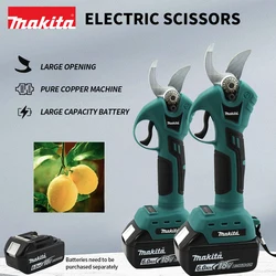 Makita-tijeras eléctricas sin escobillas para el hogar, recortadora de jardín eléctrica inalámbrica profesional, herramientas eléctricas portátiles, 18V