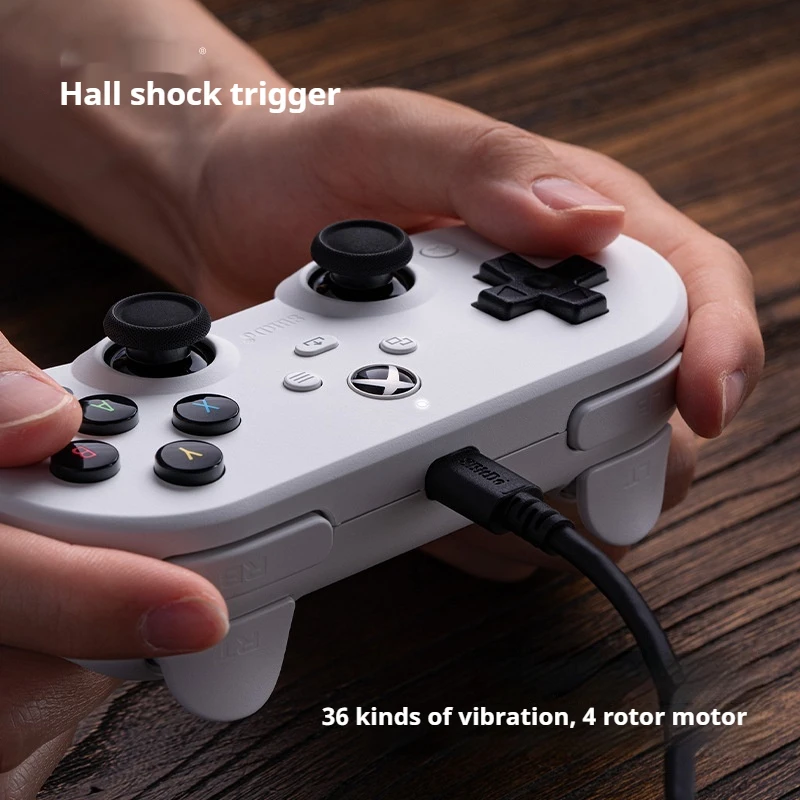 Pro2 Wired Controller Xbox Version Hall Joystick Abs Material Independent Independent Mute Switch Type-C Interface Pc Available