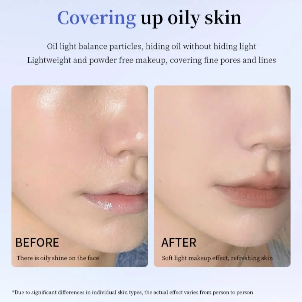مسحوق لايف جيرلز المضغوط للتحكم في الزيت، بودرة ناعمة من ماركة فحم الكوك بدون أثر، مسحوق تبييض البشرة الباهتة المقاوم للماء #5