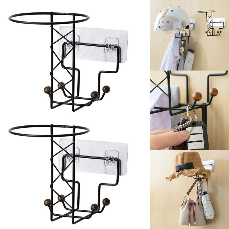 

Helmet Stand Holder Wall Mount Motorcycle Helmet Display Rack For Hats Caps Ball Wig Holder Hanger Wall Display