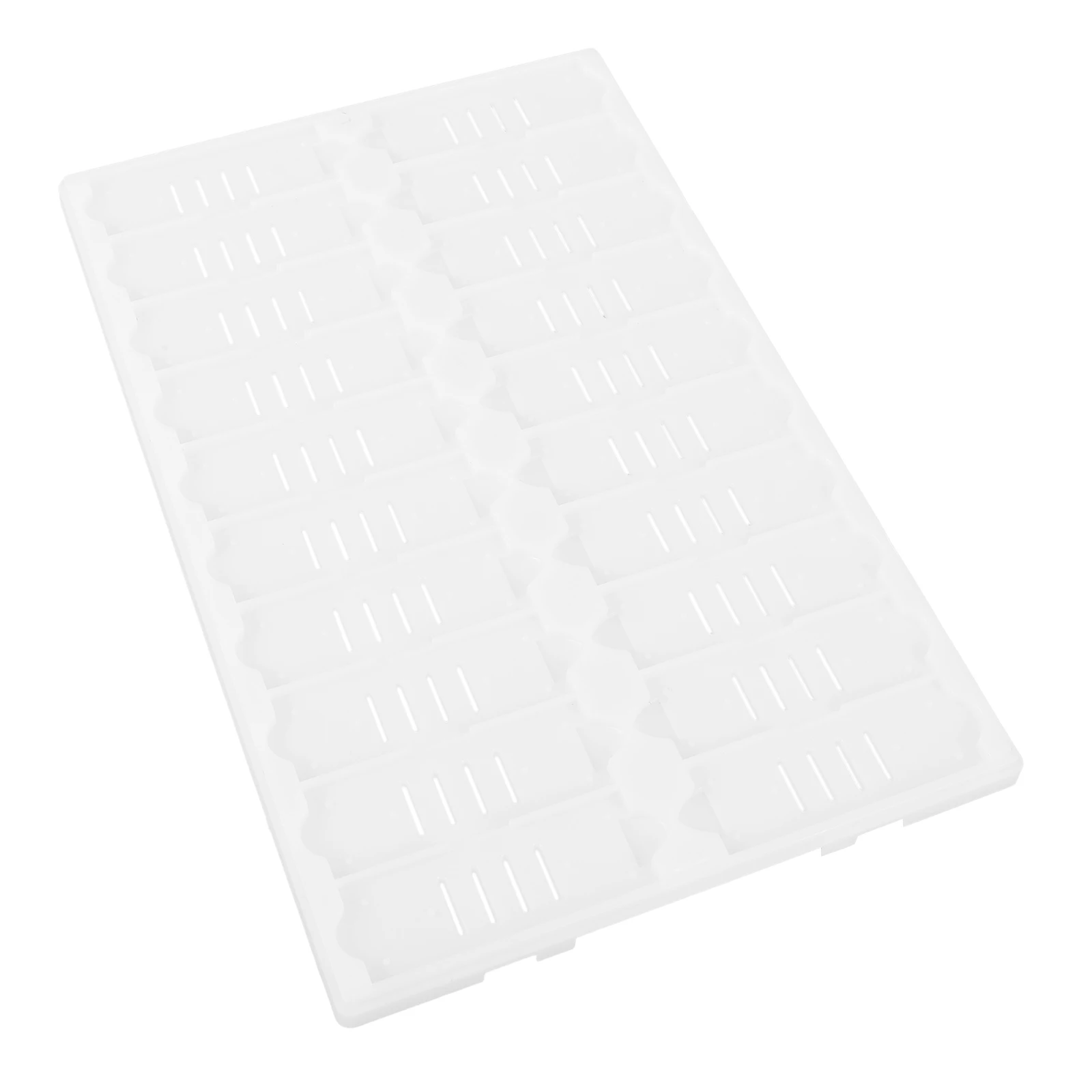 

20- Holder Large Capacity Plastic Staining Rack Quick Drying Equipment Moisture Resistant