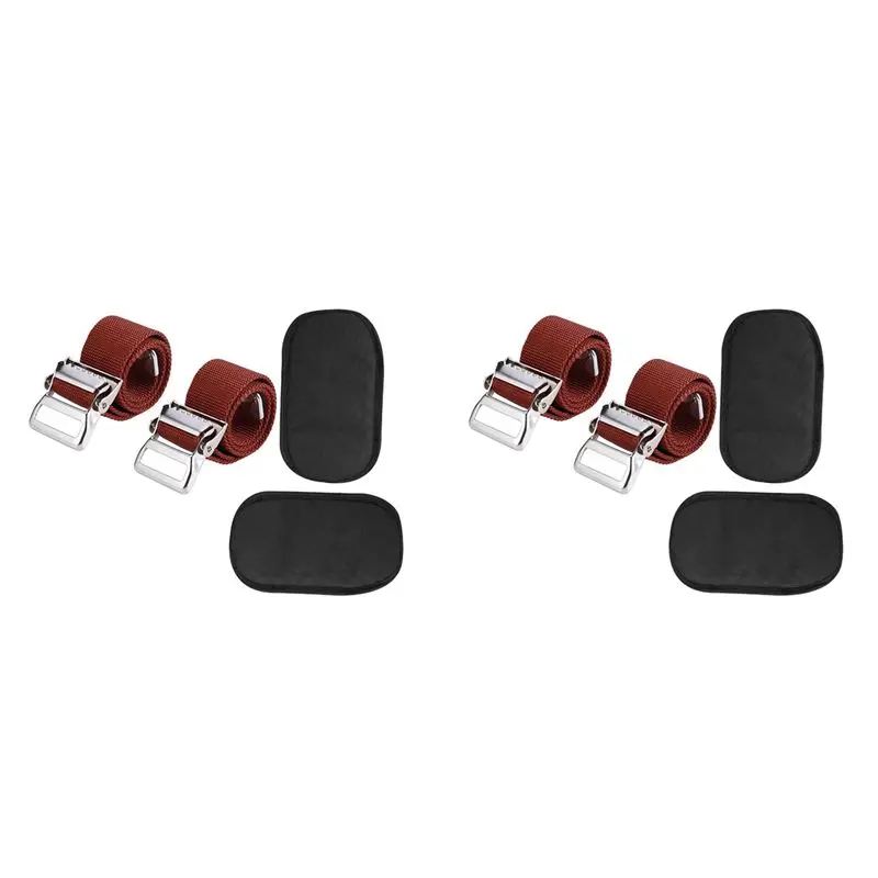 RABIT AS59~ 8 Packs Drywall Stilt Replacement Parts,Comfort Stilt Pads Protective Padded Leg Bands,Nylon Adjustable Stilt Leg St