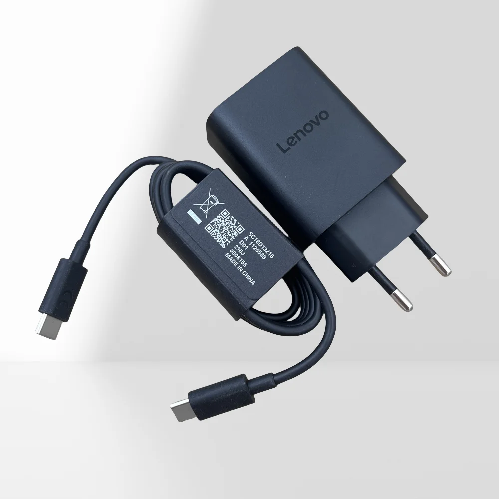 30W PD Turbo Fast Charger Original EU Wall Adapter 1M USB C Cable For Lenovo Xiaoxin Pad Pro 2025 Tab M10 M11 P11 P12 Pro Gen 2 - náhled 6