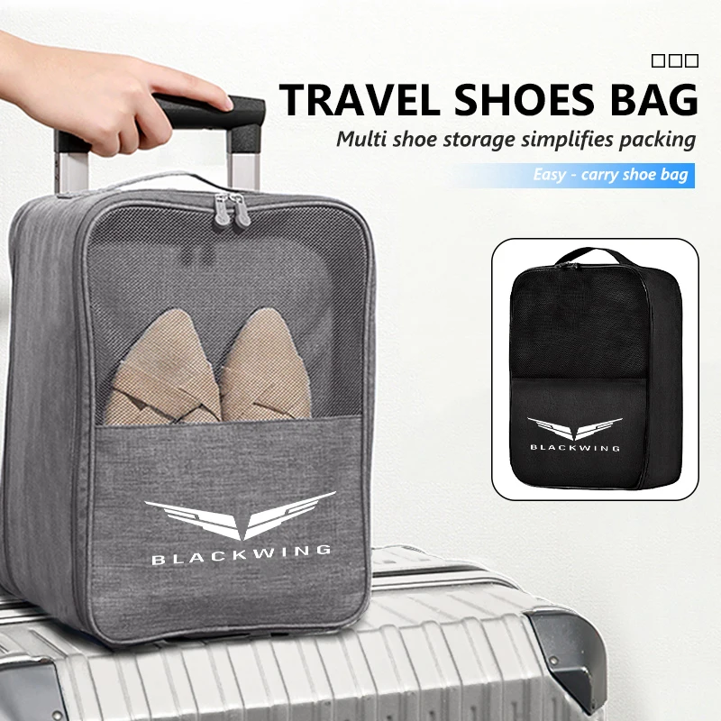 Bolsa organizadora de viaje para almacenamiento de coche, bolsa plegable para equipaje y zapatos, para Cadillac XTS CT4 CT5-V CT6 BLS EXT SLR SLS XLR Sevilla