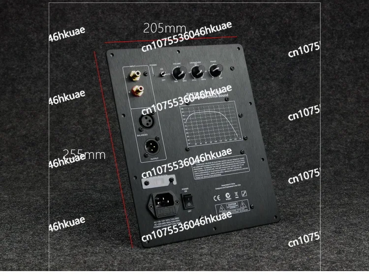 Subwoofer power amplifier board, cinema fever high power integrated in-line patch process sound quality