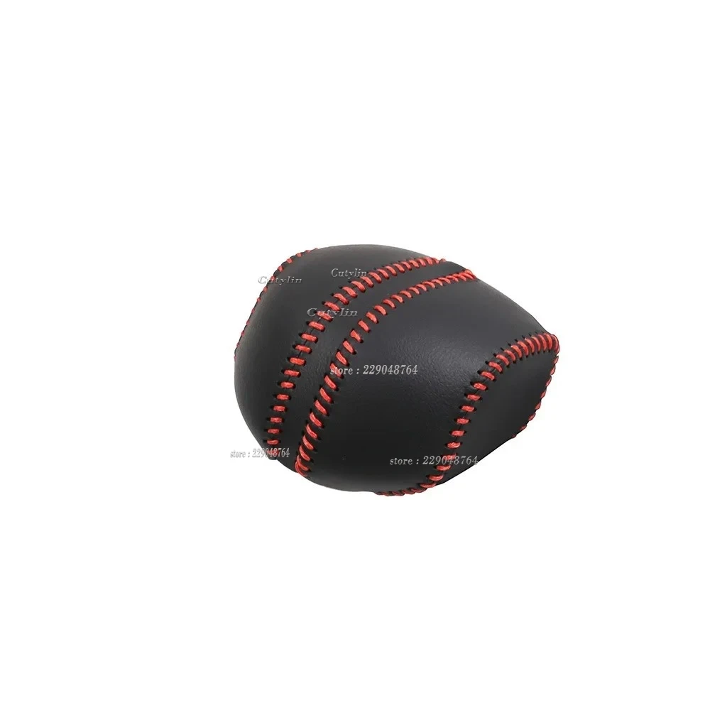 For Mazda CX-60 CX60 2022-2024 For CX90 CX80 2024 2025 Car Leather Head Knob Gear Shift Collars Handbrake Grip Cover Accessories