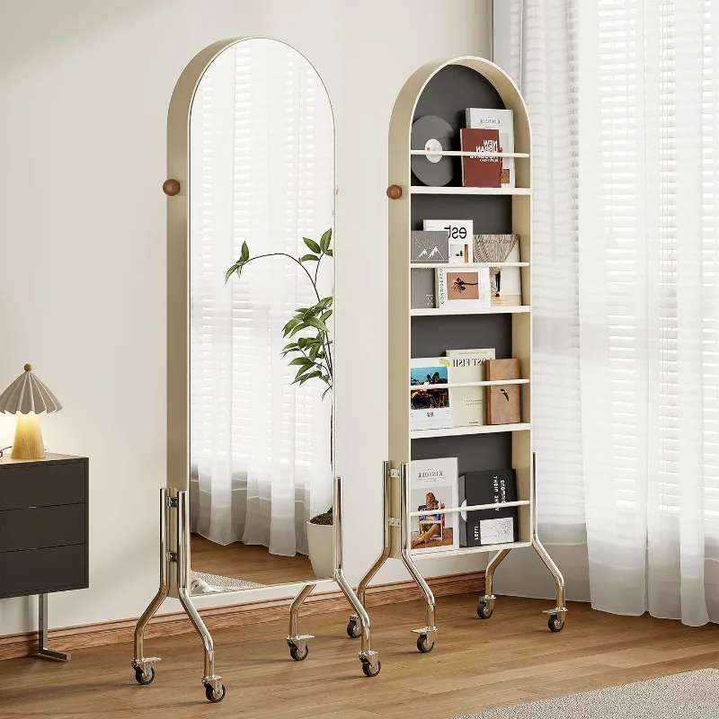 Floor Funky Mirror Luxury Long Men Girls Bathroom Bedroom Full Body Moving Items Mirror Modern Espelhos Living Room Decorations