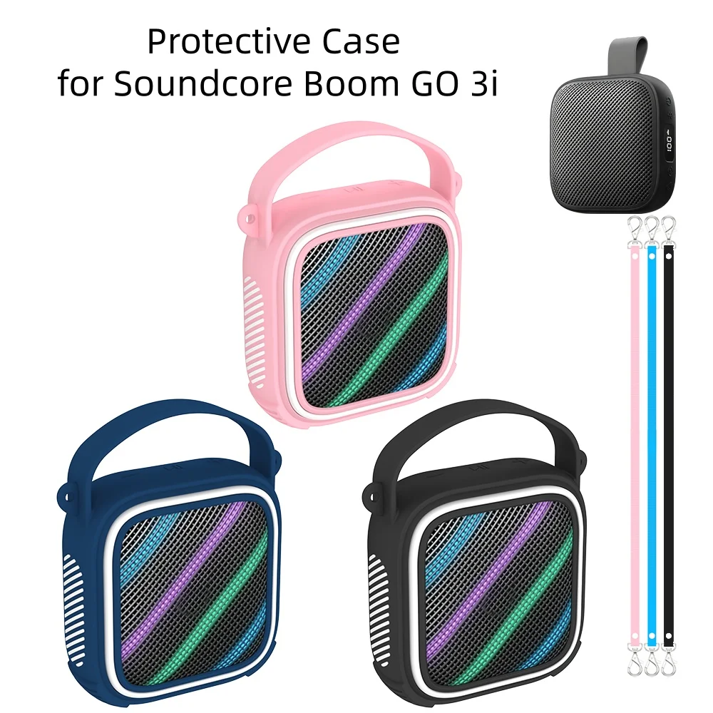 Speaker Protective Case for Soundcore Boom GO 3i